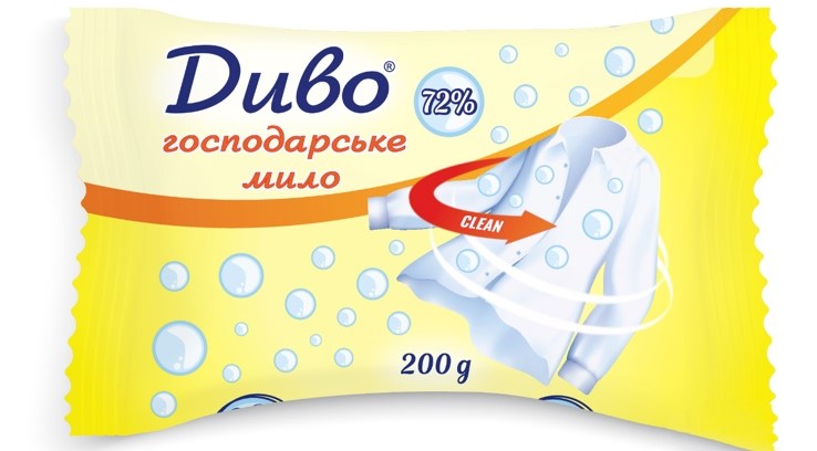 Мило господарське Диво 72%, 200 г